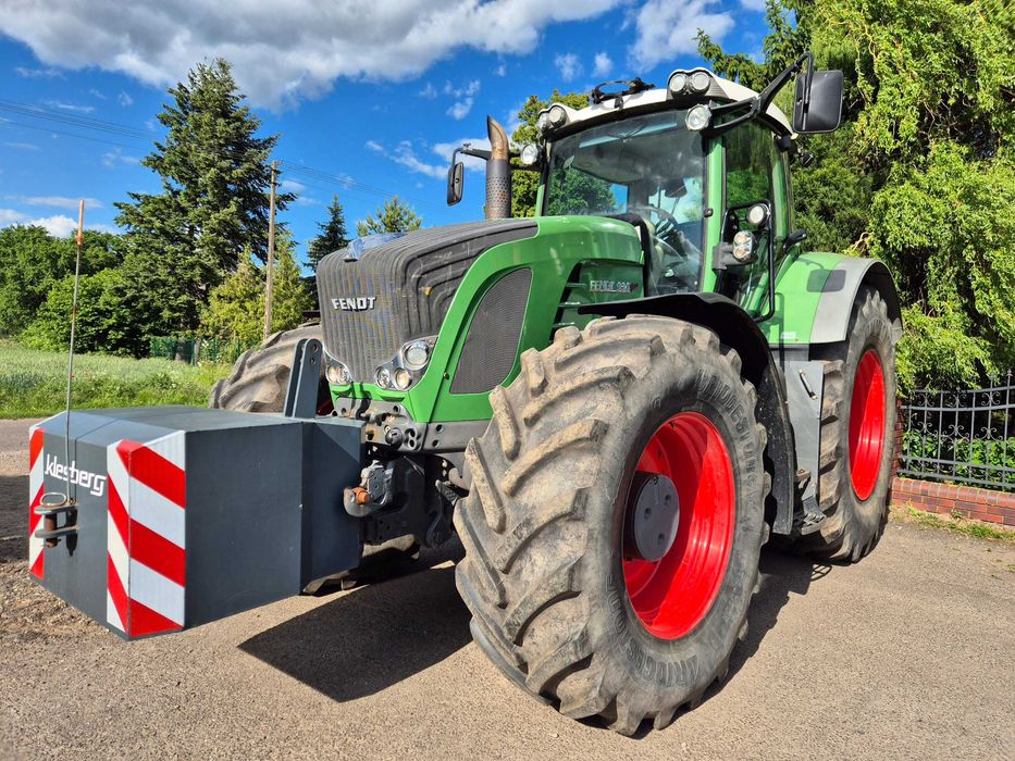 Fendt 936 Vario 55km/h obciążnik zaczepy ciągnik