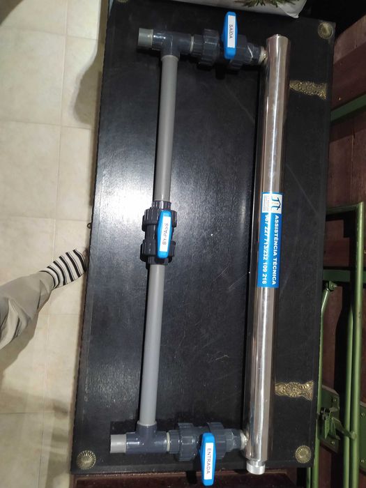 Esterilizador/Filtro UV aquário/lago/piscina