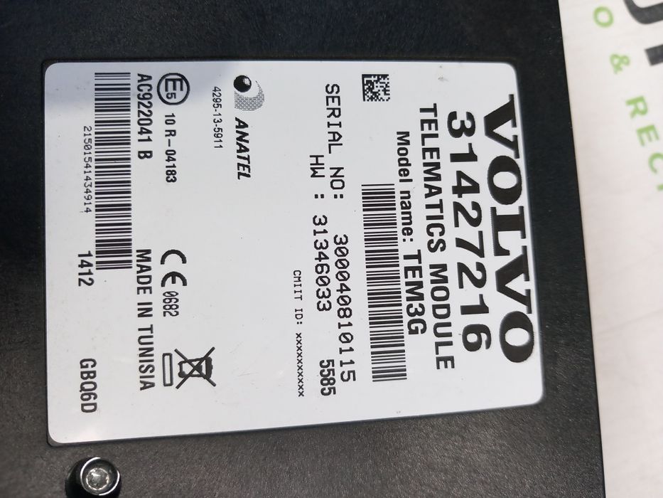 Módulo eletrónico VOLVO S60 V60