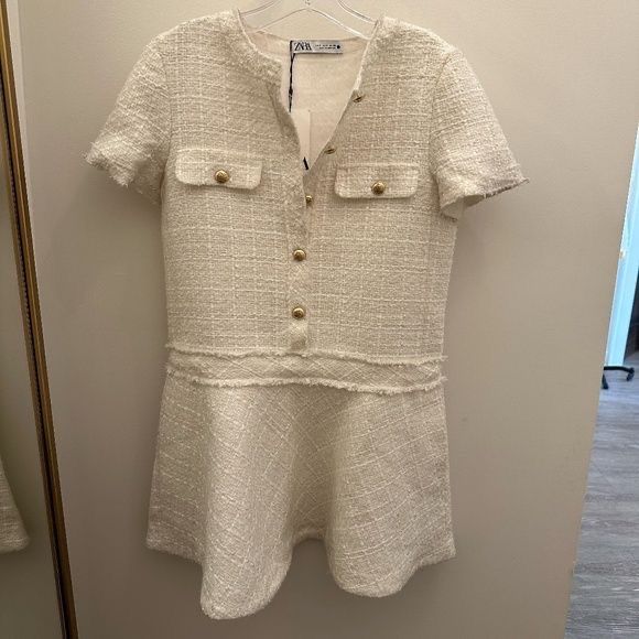 Твідове плаття від Zara
