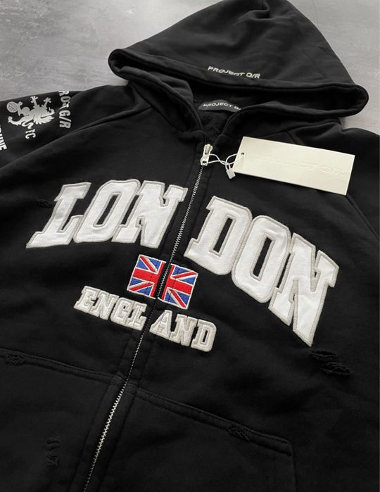 ‼️БЕЗ ПЕРЕДОПЛАТ‼️ Зіп Худі Project G/R Grailz London