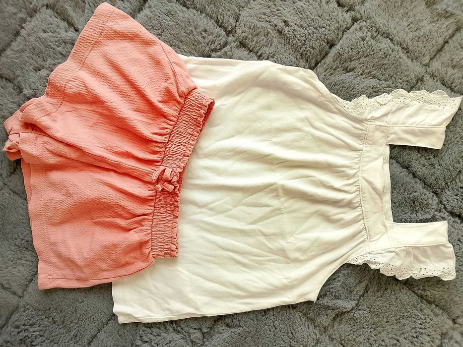 Bluzka i spodenki 98 lato H&M