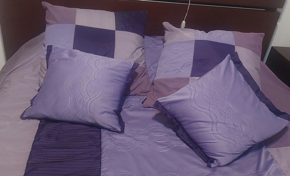 Edredon + 4 almofadas Glamour