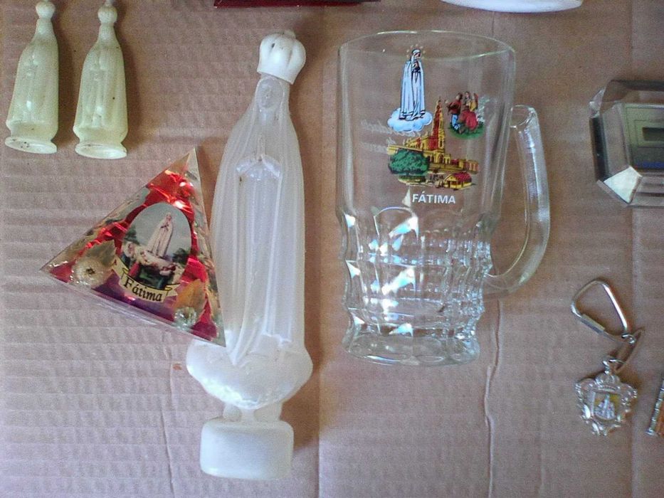 lote conjunto recordações M. Senhora de Fátima