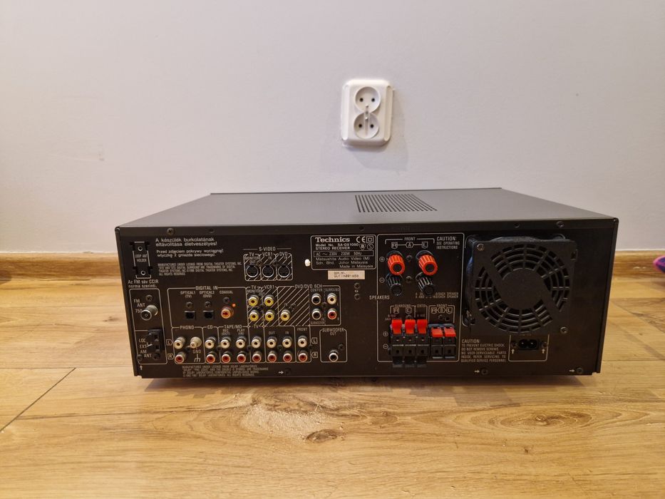 Amplituner technics sa dx 1050 + orginalny pilot