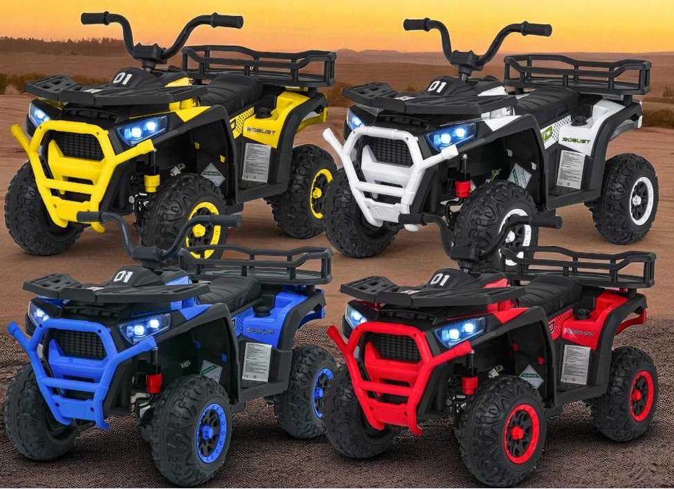 ATV GRIZZLY QUAD 4x4 Terenowy Auto AKUMULATOR Motor Elektryczny DZIECI