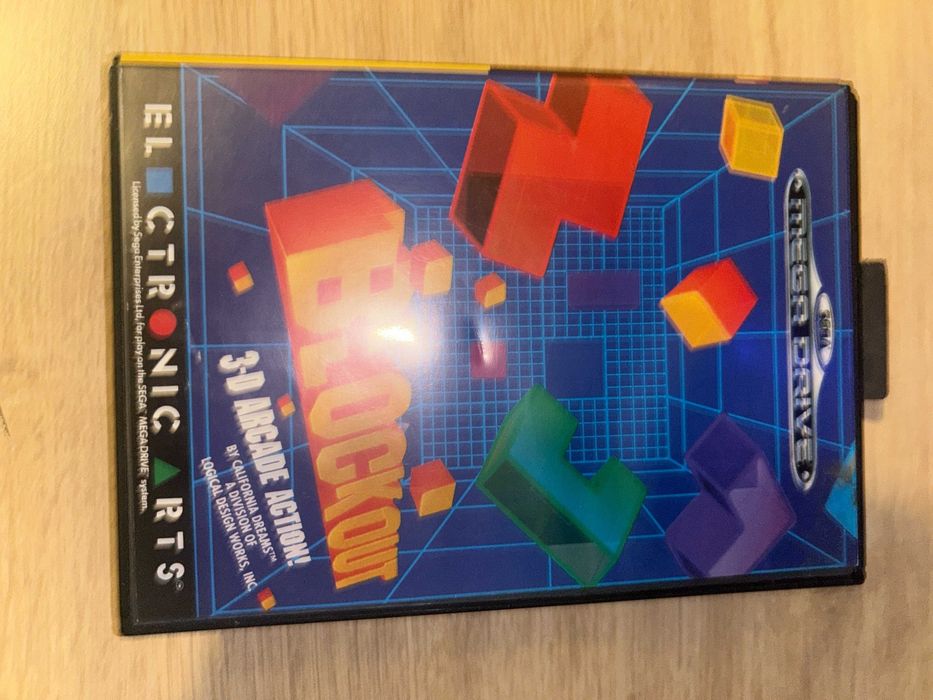 Blockout – Sega Mega Drive – Komplet – Pudełko + Instrukcja – Sprawna