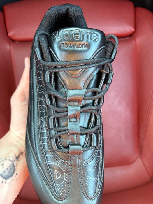 (ОПЛАТА ПІСЛЯ ОГЛЯДУ)Nike Air Max 95 x Supreme All Black Найк Аір Макс 95 х Сумпрім Чорні