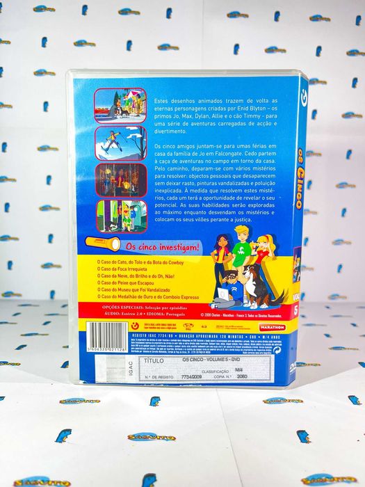DVD Os Cinco em Ação! 5