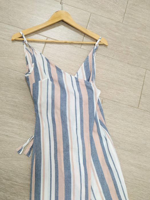 Asos.Пляжна сукня/накидка смугасте.XS-S.