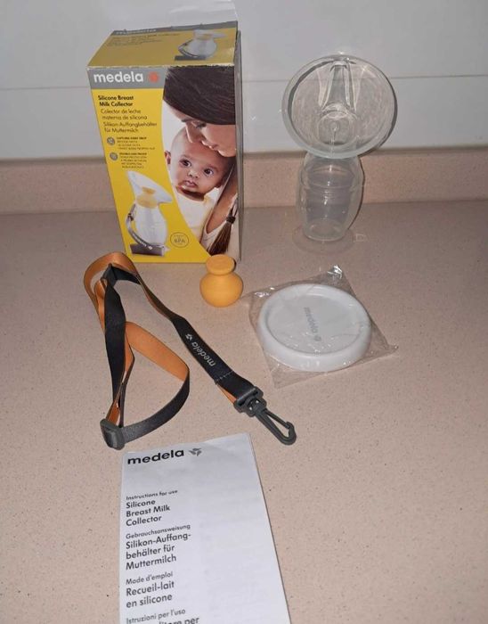 Coletor de Leite Materno em Silicone Medela – Como Novo
