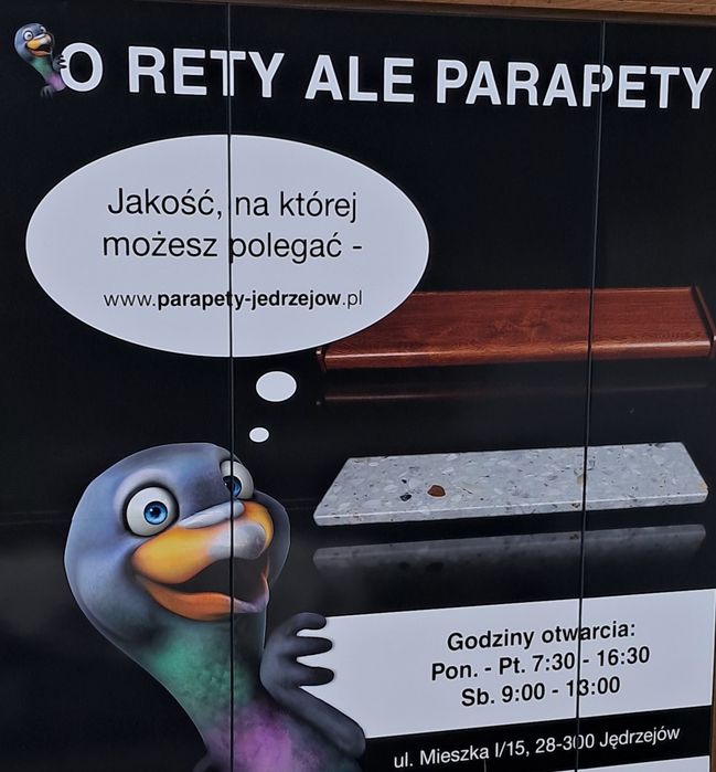 Parapety każda długość i szerokość