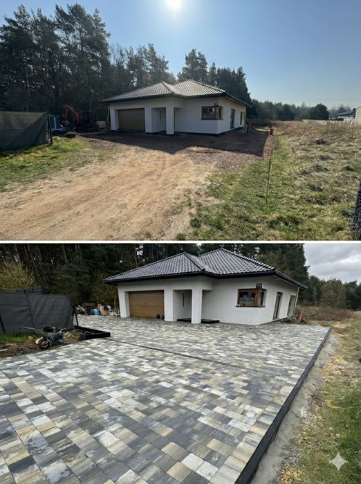 Brukarz • Układanie kostki brukowej • Podjazdy • Tarasy • Kompleksowo
