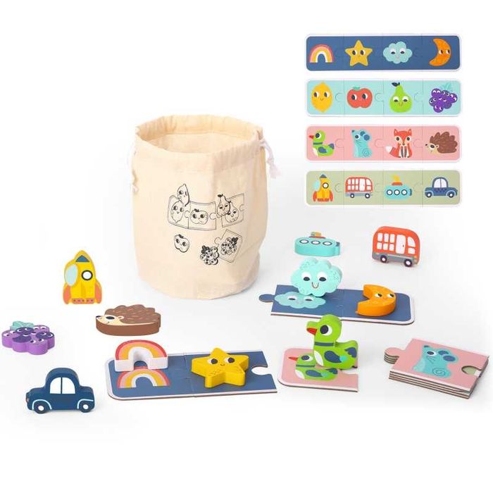 Gra sensoryczna Dotykowe Memo game STEAM Montessori