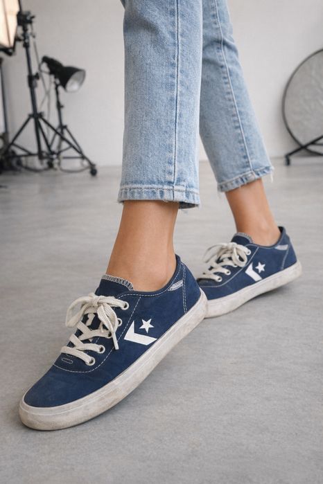 Granatowe converse roz. 38