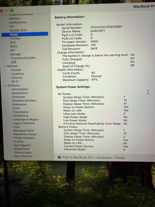Macbook pro 16.2 M1 max / 24 GPU / 32 G / 1TB SSD  Faktura Vat