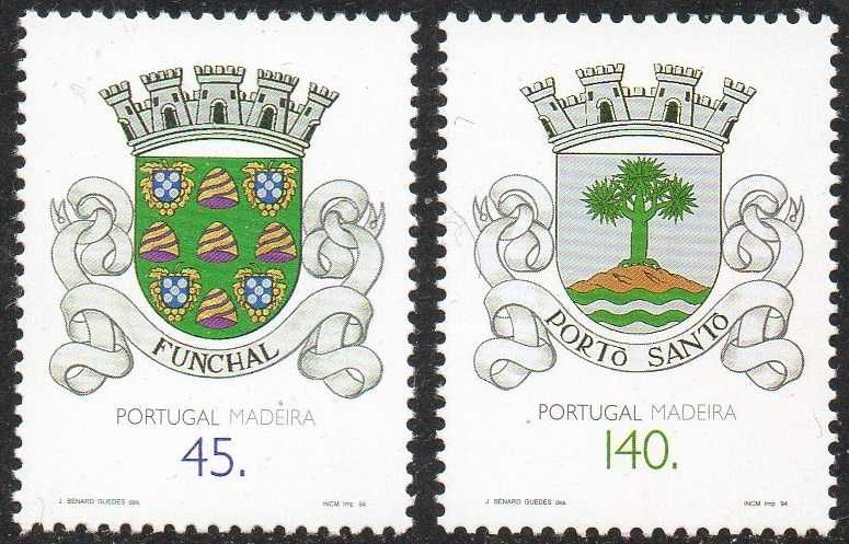 Selos Portugal 1994 - Série Completa Nova MNH Nº2213/2214
