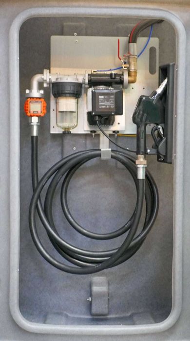 Dwupłaszczowy zbiornik na olej napędowy paliwo JFC 2500 DUO