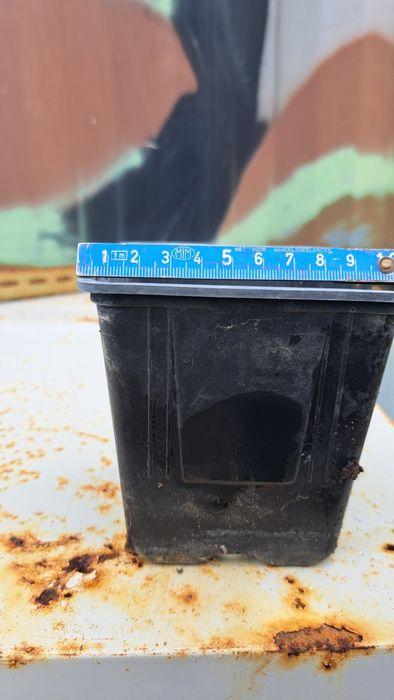 Vasos 11×12 cms novos