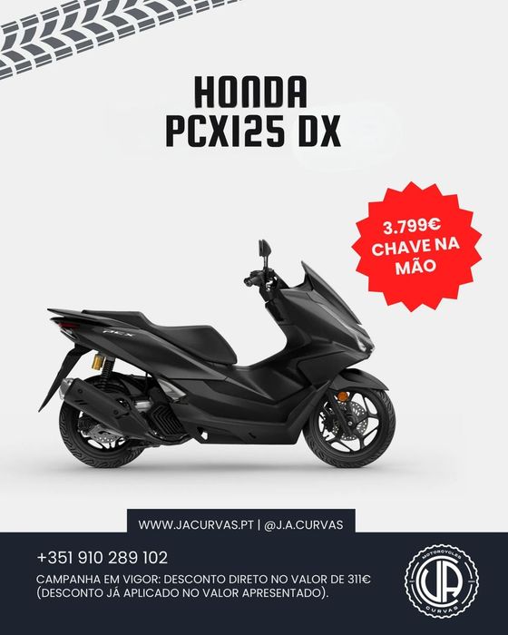 Honda PCX125 DX (CAMPANHE EM VIGOR)