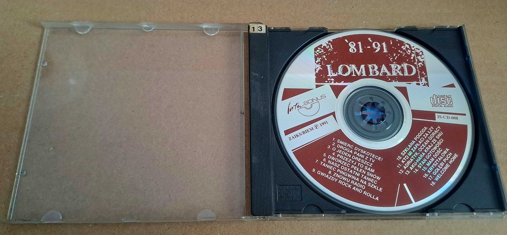 Płyta CD Lombard 81-91 InterSonus