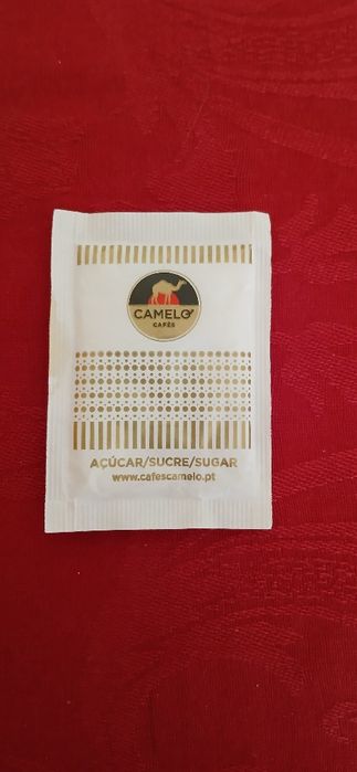 Pacote de açúcar Cafés Camelo