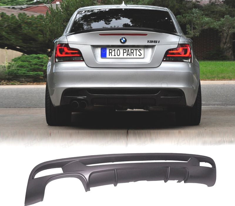 DIFUSOR TRASEIRO M PERFORMANCE BMW SERIE 1 E82 COUPE E88 CABRIO