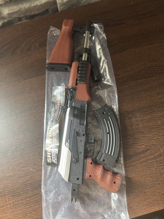 Karabin na kulki zabawkowy 48tknz