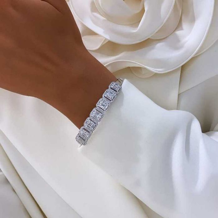WYJĄTKOWA bransoletka z diamentami ~2.35ct