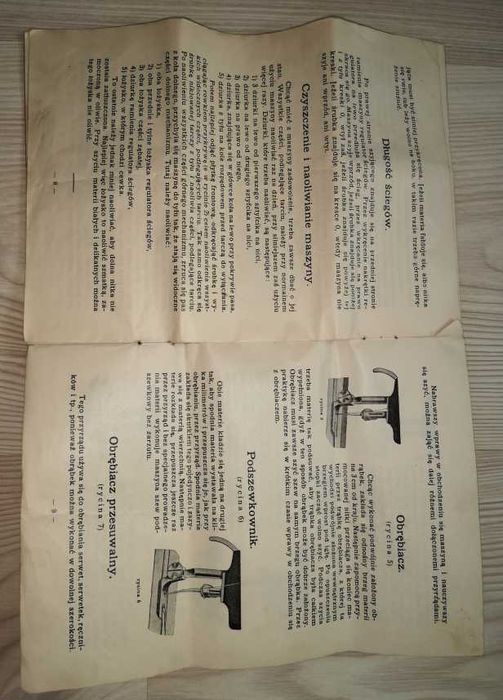 Zabytkowa maszyna do szycia BOBBIN