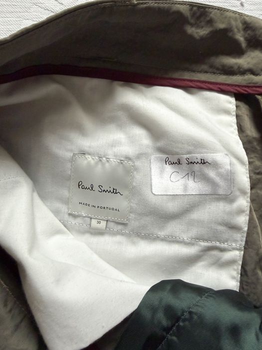 Paul Smith Khaki Nylon Cargo Pants Хаки Карго Штаны Размер W30 S Baggy