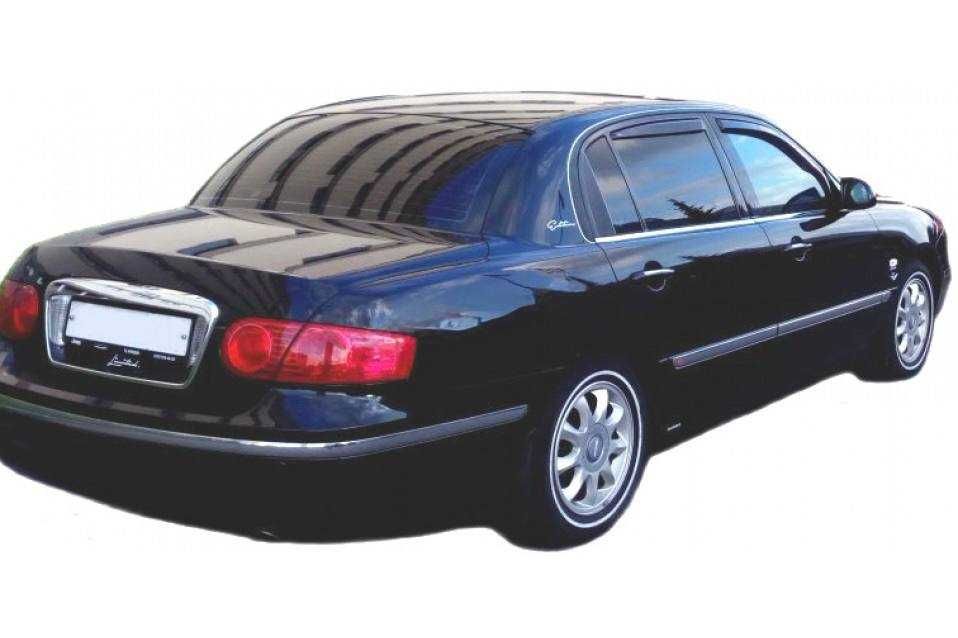 Вітровики Heko для Kia Opirus 2003+ Вставні Модельні Нові ЦІНА ЗА 4 ШТ