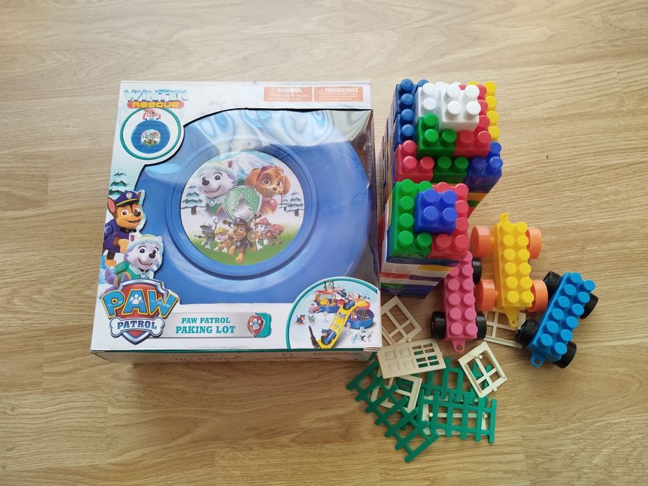 Паркінг Щенячий патруль + конструктор