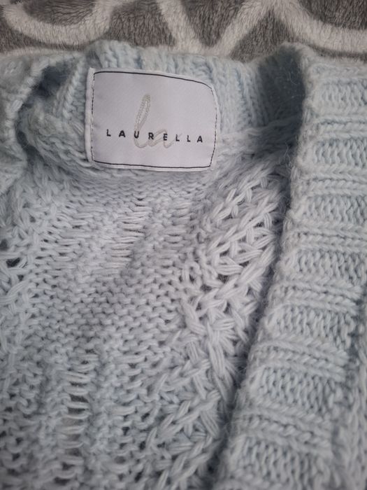 Sweter kardigan Laurella Malisa Light Blue