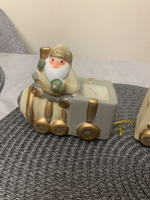 Свечи Поезд Санта