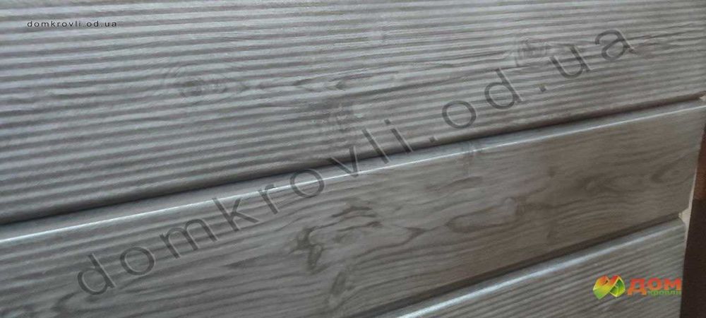 Металлический сайдинг Евробрус серое дерево НОВИНКА