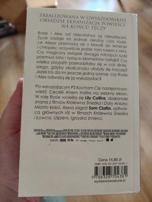 Książka Love Rosie Cecelia Ahern pocket wyd Akurat