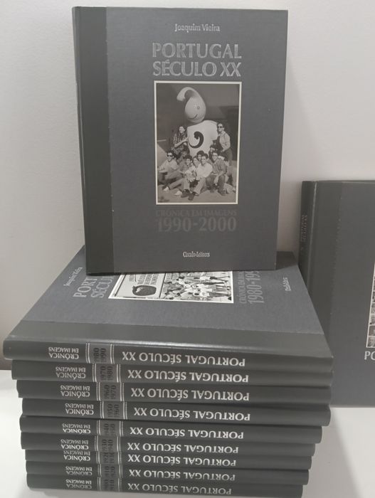 Portugal Séc. XX, crônicas em imagens.Colecão 11 livros