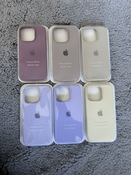 Capas Silicone iPhone 16 Pro
