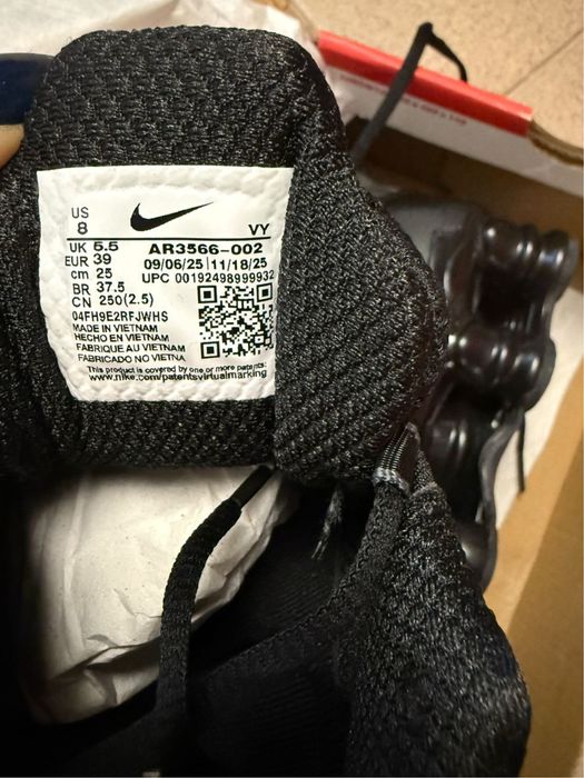 Nike Shox TL Czarne Rozmiar 39 Nowe Orginalne