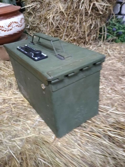 Музичний центр з цинка від патронів 12.7 мм Browning M2