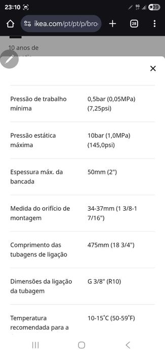 Torneiras de pé alto lavatório