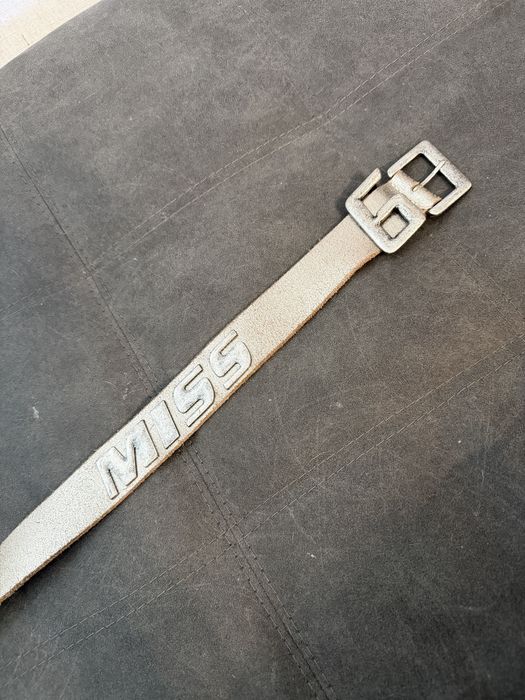 Ремінь шкіряний miss sixty