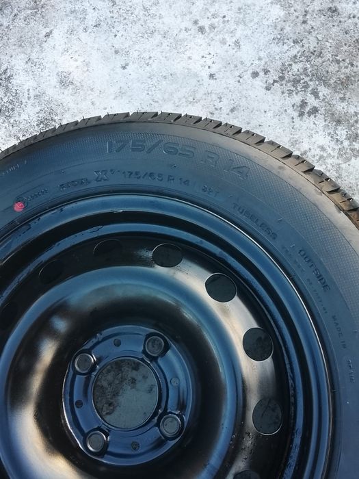 Jante de Ferro R14 Citroên C3 Ano 2005 4 Furos Pneu 175/65 R14 Bom Estado Furação  4×108
