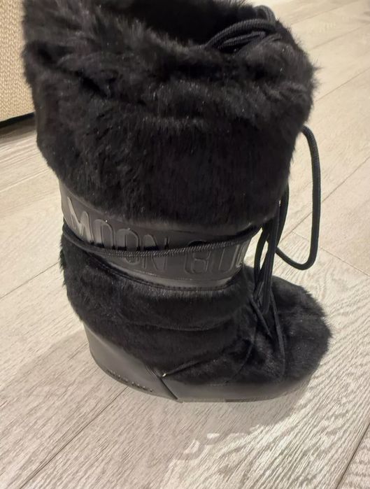 Moon Boot Classic Faux Fur ( długie Śniegowce)