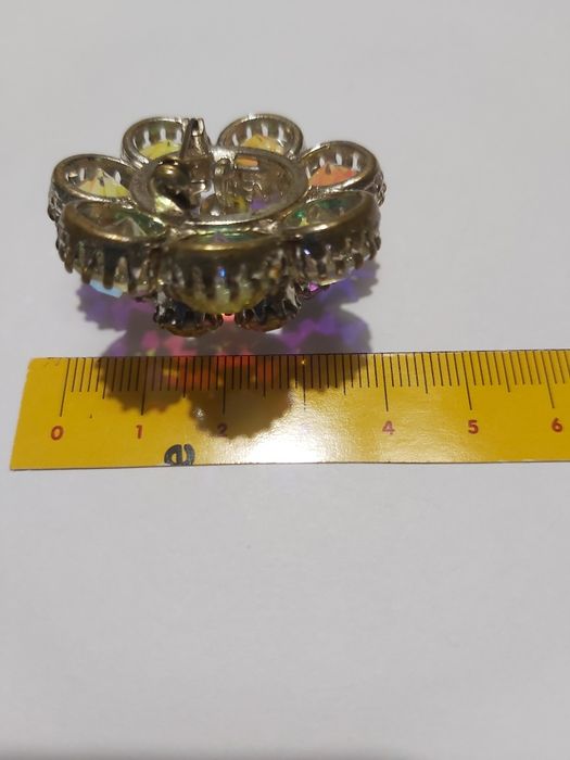 Vintage broszka z czasów PRL