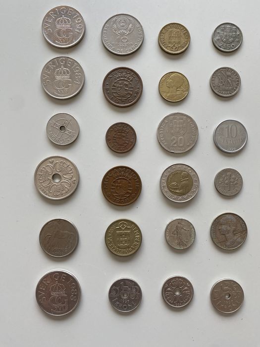 Várias Moedas de Coleçao