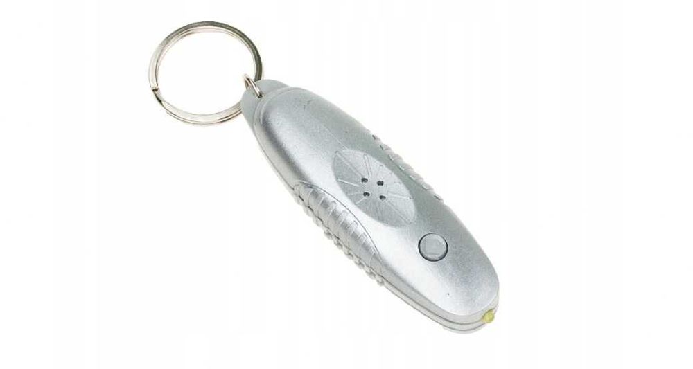 Brelok Do Kluczy Odstraszacz Komarów Owadów Lampka LED Breloczek Przen