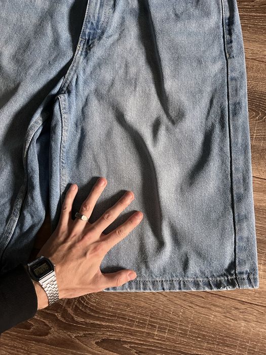 Блакитні Широкі Джинсові Baggy Шорти