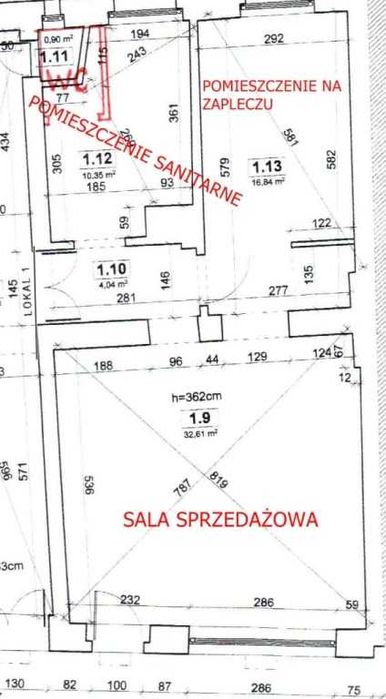 Lokal, 3 pomieszczenia, witryna, ścisłe centrum ul. Gliwicka